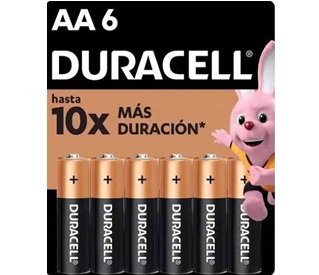 PILAS DURACELL AA
